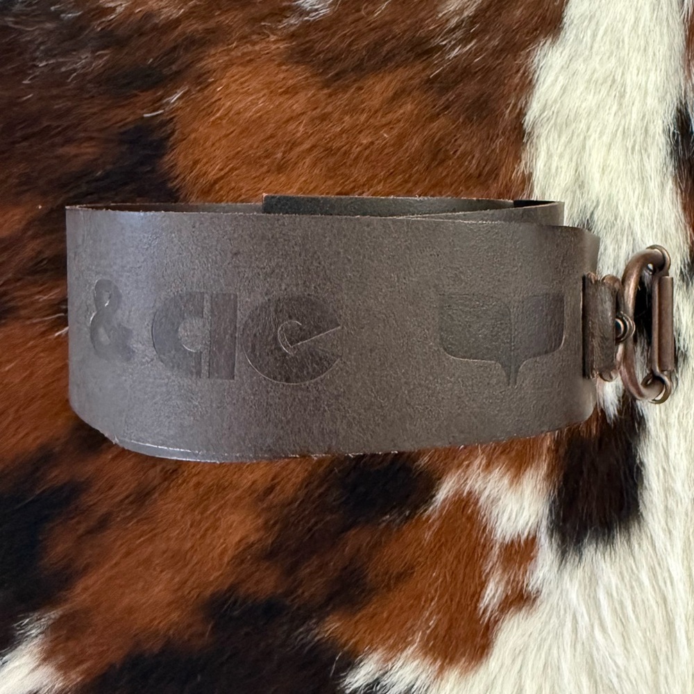 Isabel Marant & Cie wide leather belt stirrup ring buckle 38 M France - Picture 14 of 14